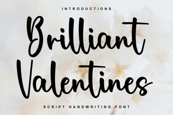 Brilliant Valentines Font - Featured Image
