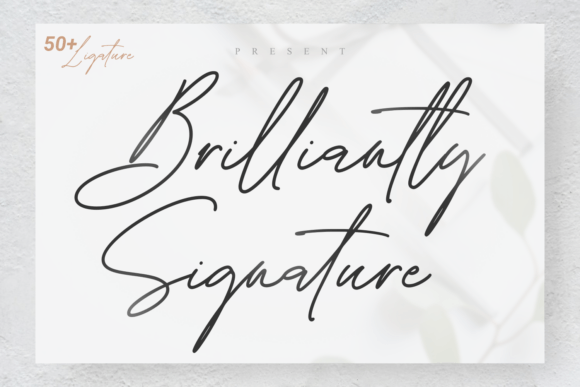 Brilliantly Font - Featured Image