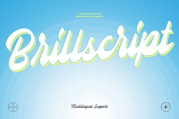 Brillscript Font - Featured Image