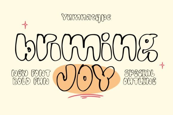 Brimming Joy Font - Featured Image