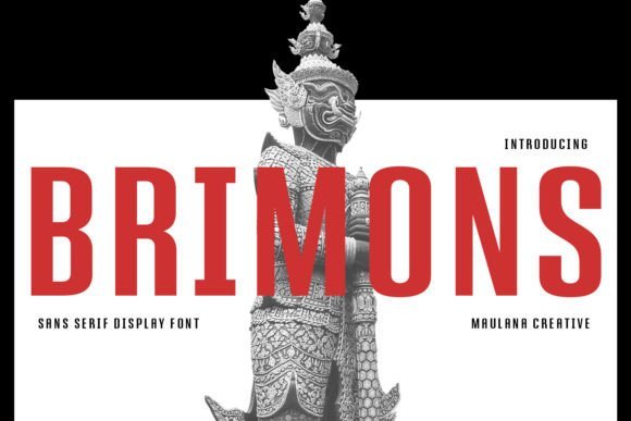 Brimons Font - Featured Image