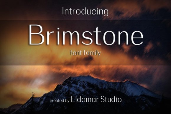 Brimstone Font - Featured Image