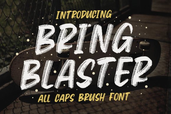 Bring Blaster Font - Featured Image