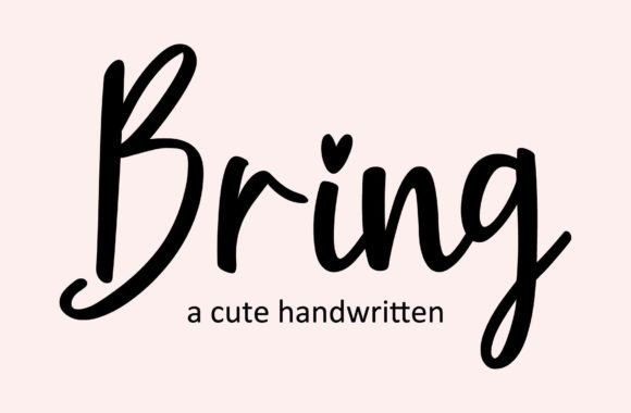 Bring Font - Featured Image
