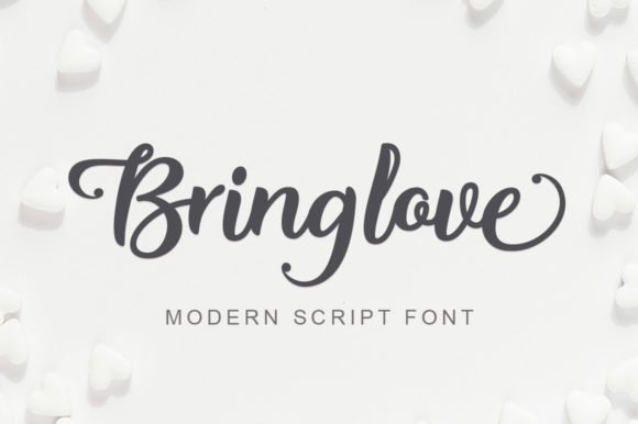 Bring Love Font - Featured Image