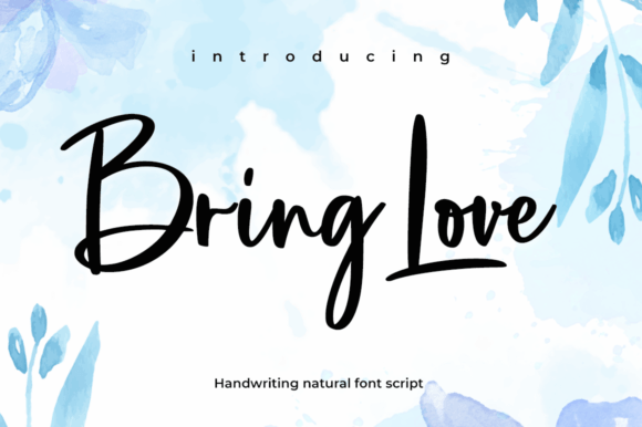 Bring Love Font - Featured Image