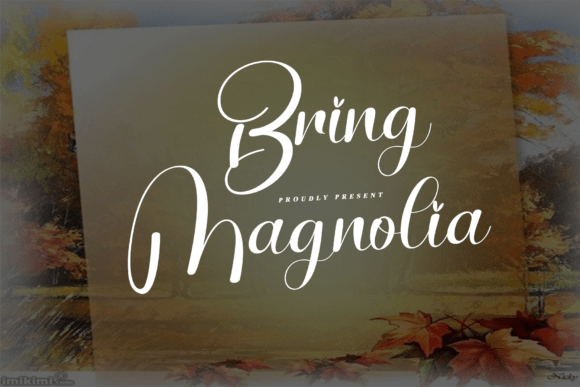 Bring Magnolia Font - Featured Image