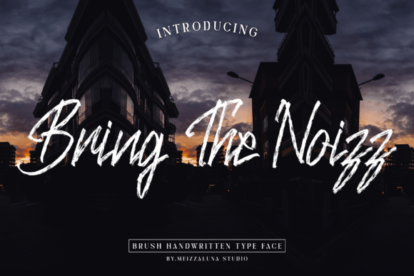 Bring the Noizz Font - Featured Image