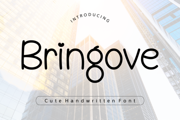 Bringove Font - Featured Image