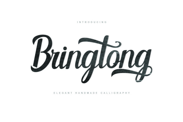 Bringtong Font - Featured Image