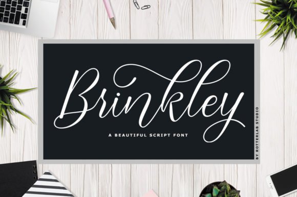 Brinkley Font - Featured Image