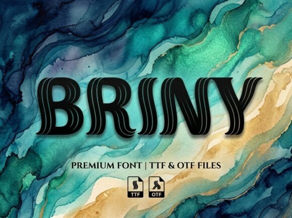 Briny Font - Featured Image