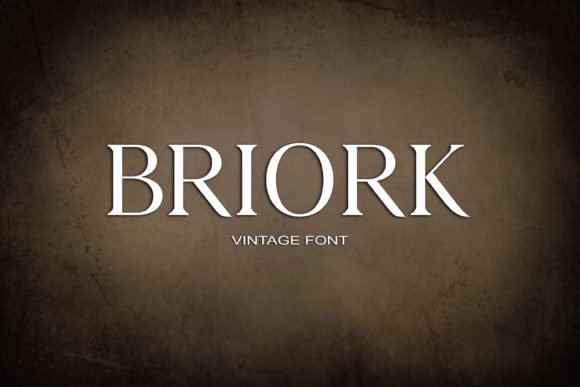 Briork Font - Featured Image