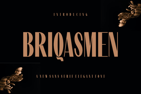 Briqasmen Font - Featured Image