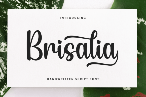 Brisalia Font - Featured Image