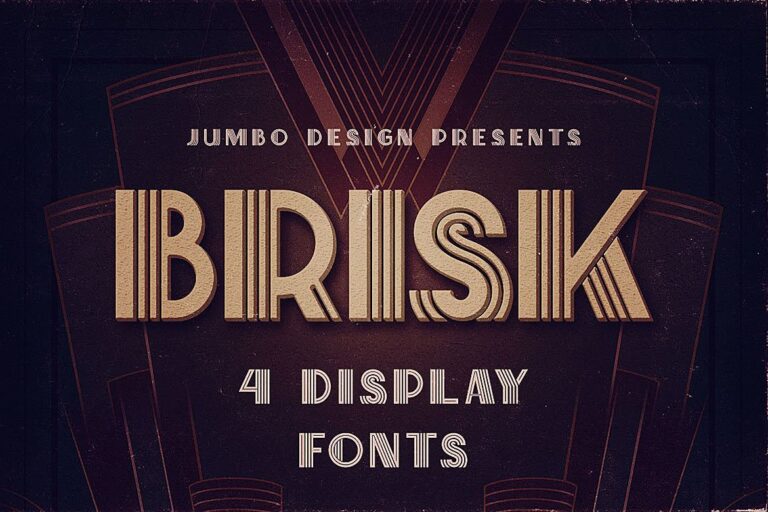 Brisk Font - Featured Image