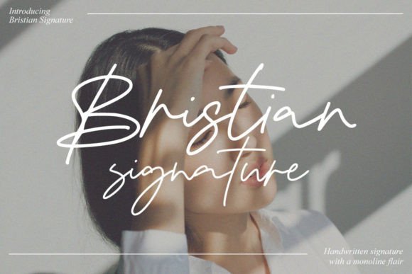 Bristian Signature Font - Featured Image