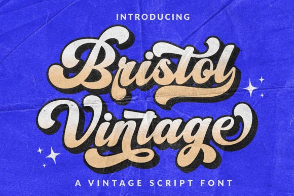 Bristol Vintage Font - Featured Image