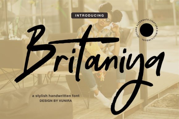 Britaniya Font - Featured Image