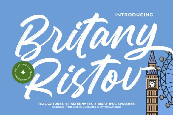 Britany Ristov Font - Featured Image