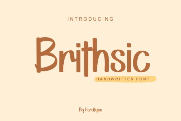 Brithsic Font - Featured Image