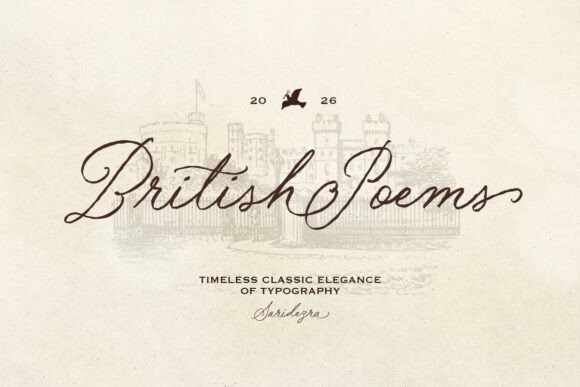 British Poems Font - Featured Image