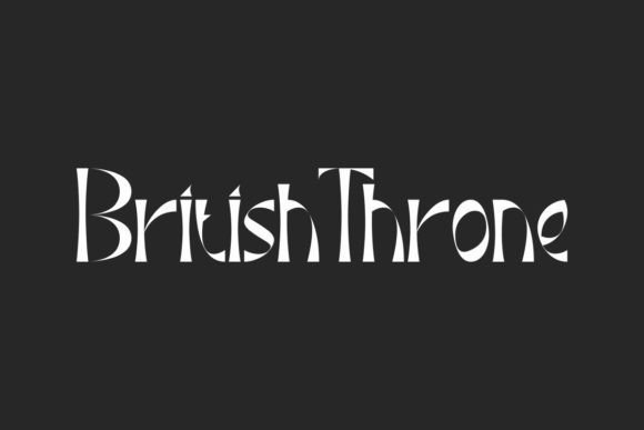 British Throne Font - Featured Image