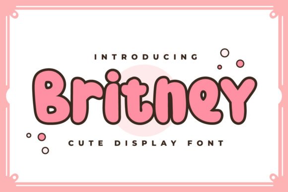 Britney Font - Featured Image