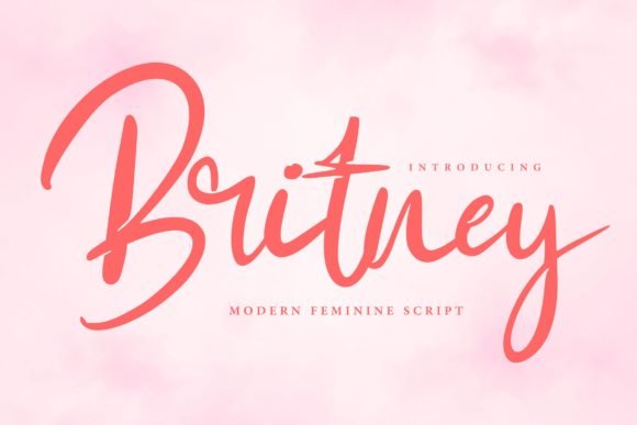 Britney Font - Featured Image
