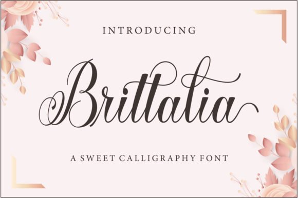Brittalia Script Font - Featured Image