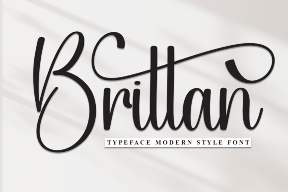 Brittan Font - Featured Image