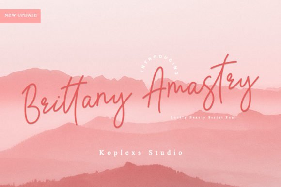 Brittany Amastry Font - Featured Image