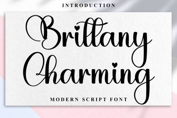Brittany Charming Font - Featured Image