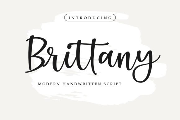 Brittany Font - Featured Image