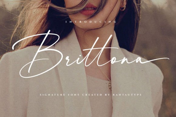 Brittona Font - Featured Image
