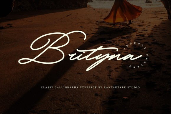 Brityna Font - Featured Image