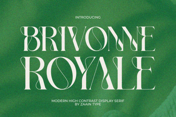 Brivonne Royale Font - Featured Image