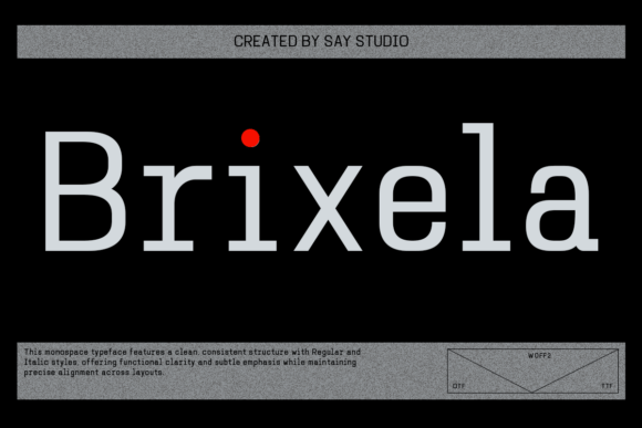 Brixela Font - Featured Image