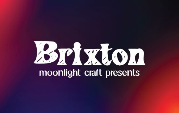 Brixton Font - Featured Image
