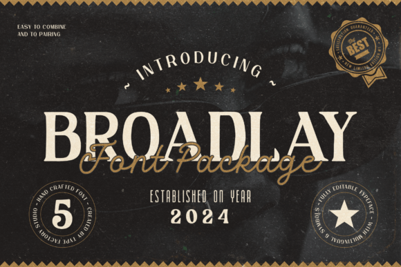 Broadlay Font - Featured Image