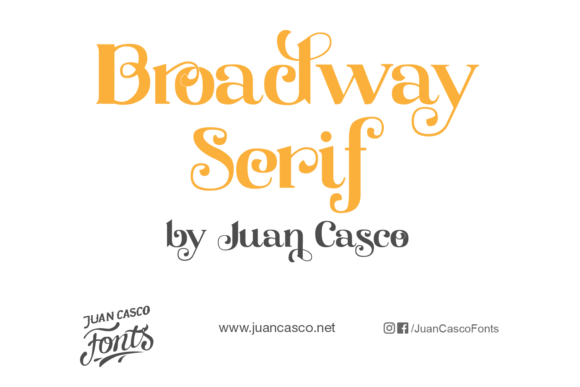 Broadway Font - Featured Image