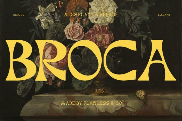 Broca Font - Featured Image