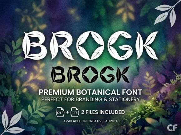 Brock Font - Featured Image