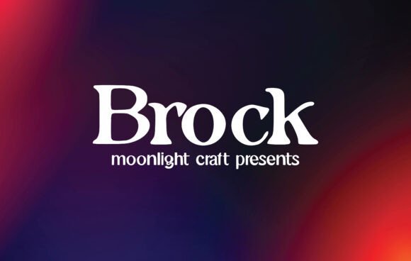 Brock Font - Featured Image