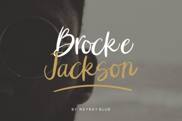 Brocke Jackson Font - Featured Image