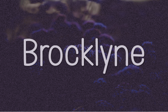 Brocklyne Font - Featured Image