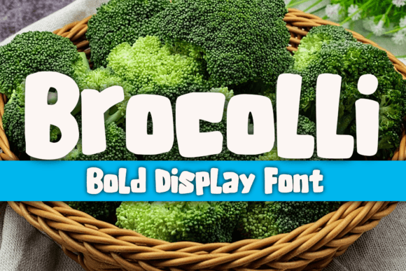 Brocolli Font - Featured Image