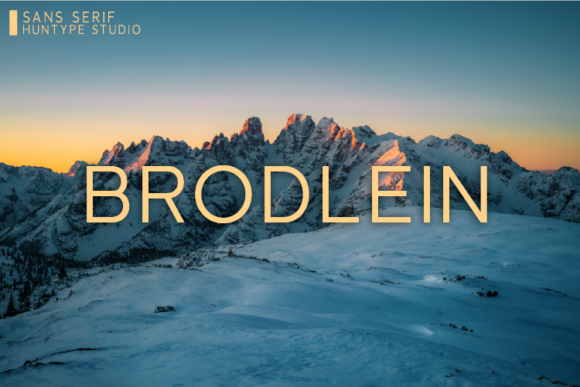 Brodlein Font - Featured Image