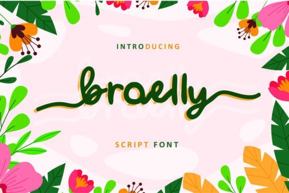 Broelly Font - Featured Image