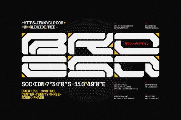 Broesq Font - Featured Image